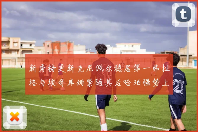 新秀榜更新克尼佩尔稳居第一弗拉格与埃奇库姆紧随其后哈珀强势上升至第四位
